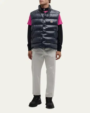 Moncler Men's Tibb Nylon Laque Vest | Thumbnail 2 Moncler Men's Tibb Nylon Laque Vest | Thumbnail 2