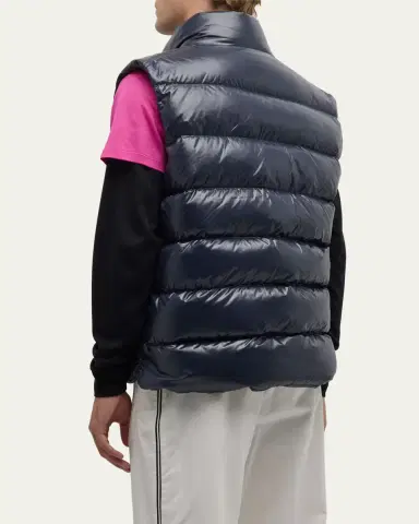 Moncler Men's Tibb Nylon Laque Vest | Thumbnail 3 Moncler Men's Tibb Nylon Laque Vest | Thumbnail 3
