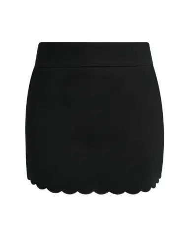 Chloé Scalloped Soft Cavalry Mini Skirt | Thumbnail 1 Chloé Scalloped Soft Cavalry Mini Skirt | Thumbnail 1