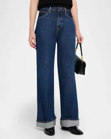 FRAME The Cuffed Wide Jeans | Thumbnail 8 FRAME The Cuffed Wide Jeans | Thumbnail 8