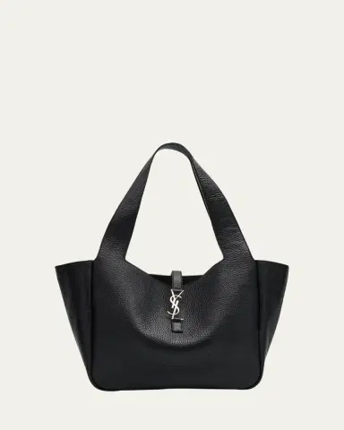 Saint Laurent Le 5 À 7 Bea YSL Tote Bag in Deer Leather | Thumbnail 6 Saint Laurent Le 5 À 7 Bea YSL Tote Bag in Deer Leather | Thumbnail 6