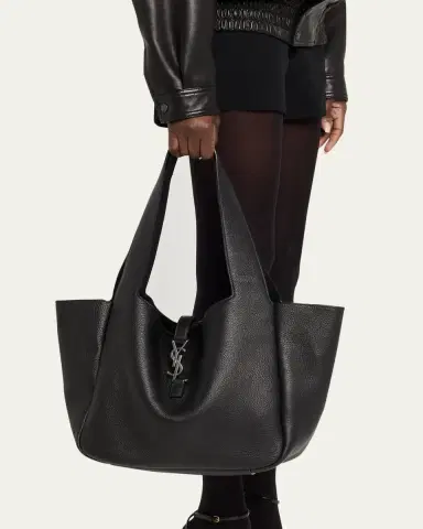 Saint Laurent Le 5 À 7 Bea YSL Tote Bag in Deer Leather | Thumbnail 7 Saint Laurent Le 5 À 7 Bea YSL Tote Bag in Deer Leather | Thumbnail 7