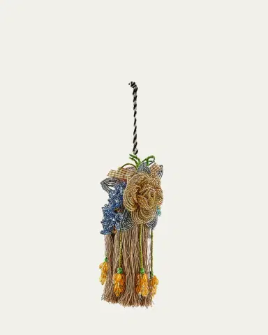 MacKenzie-Childs Field Study Beaded Tassel | Thumbnail 2 MacKenzie-Childs Field Study Beaded Tassel | Thumbnail 2