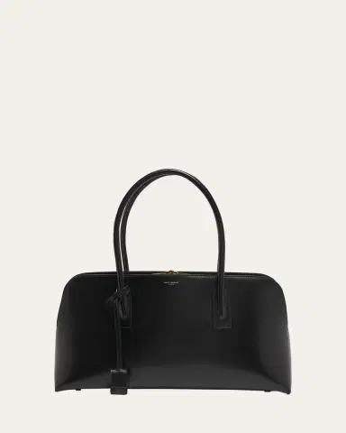 Saint Laurent Sac de Jour Large Bowling Shoulder Bag in Leather | Thumbnail 6 Saint Laurent Sac de Jour Large Bowling Shoulder Bag in Leather | Thumbnail 6
