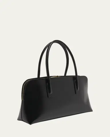 Saint Laurent Sac de Jour Large Bowling Shoulder Bag in Leather | Thumbnail 8 Saint Laurent Sac de Jour Large Bowling Shoulder Bag in Leather | Thumbnail 8