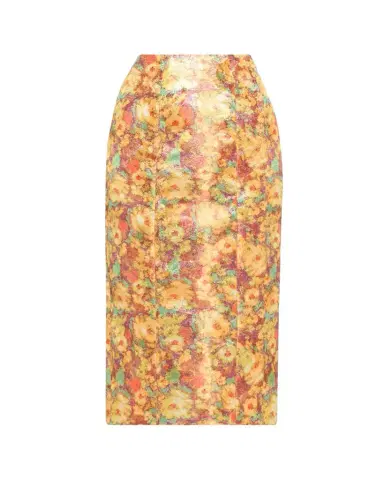 Markarian Tammy Metallic Floral Jacquard Midi Skirt | Thumbnail 1 Markarian Tammy Metallic Floral Jacquard Midi Skirt | Thumbnail 1