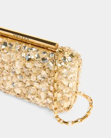 Alexander McQueen Bead & Crystal T-Bar Clutch Bag | Thumbnail 10 Alexander McQueen Bead & Crystal T-Bar Clutch Bag | Thumbnail 10