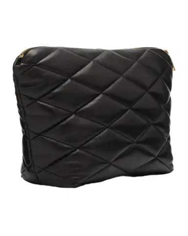 Saint Laurent Sade Large YSL Cosmetic Pouch Bag in Quilted Leather | Thumbnail 1 Saint Laurent Sade Large YSL Cosmetic Pouch Bag in Quilted Leather | Thumbnail 1