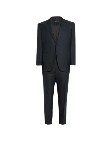 Zegna Men's Wool Woven Plaid Two-Piece Suit | Thumbnail 1 Zegna Men's Wool Woven Plaid Two-Piece Suit | Thumbnail 1
