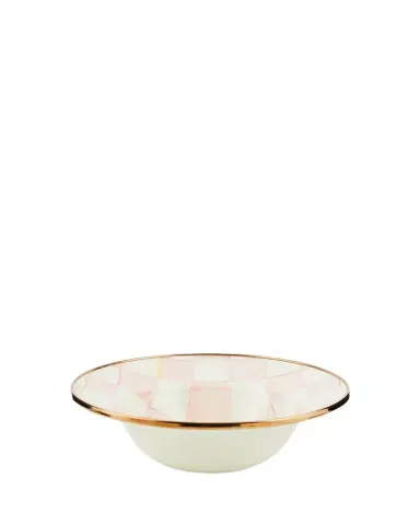 MacKenzie-Childs Rosy Check Enamel Breakfast Bowl | Thumbnail 1 MacKenzie-Childs Rosy Check Enamel Breakfast Bowl | Thumbnail 1