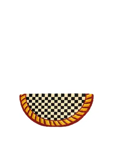 MacKenzie-Childs Courtly Check Rug, 2' x 3' | Thumbnail 1 MacKenzie-Childs Courtly Check Rug, 2' x 3' | Thumbnail 1