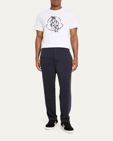 Moncler Men's Cotton Fleece Sweatpants | Thumbnail 2 Moncler Men's Cotton Fleece Sweatpants | Thumbnail 2