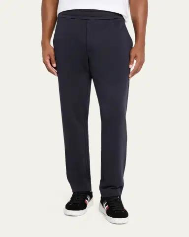 Moncler Men's Cotton Fleece Sweatpants | Thumbnail 4 Moncler Men's Cotton Fleece Sweatpants | Thumbnail 4