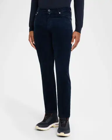 Kiton Men's Corduroy Straight Fit Five-Pocket Pants | Thumbnail 3 Kiton Men's Corduroy Straight Fit Five-Pocket Pants | Thumbnail 3