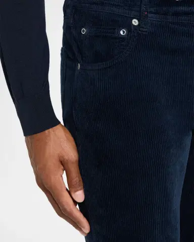 Kiton Men's Corduroy Straight Fit Five-Pocket Pants | Thumbnail 4 Kiton Men's Corduroy Straight Fit Five-Pocket Pants | Thumbnail 4