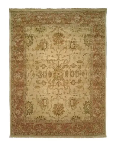 Haven & Loom Latte Rust Oushak Rug | Thumbnail 1 Haven & Loom Latte Rust Oushak Rug | Thumbnail 1