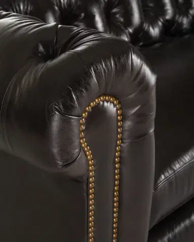 Massoud Davidson 94" Slab Seat Chesterfield Sofa | Thumbnail 2 Massoud Davidson 94" Slab Seat Chesterfield Sofa | Thumbnail 2