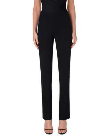 Akris punto Francoise Slim-Straight Pants | Thumbnail 1 Akris punto Francoise Slim-Straight Pants | Thumbnail 1