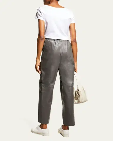 Lafayette 148 New York Cotton-Stretch Basic Tee | Thumbnail 4 Lafayette 148 New York Cotton-Stretch Basic Tee | Thumbnail 4
