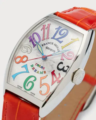 Franck Muller Color Dreams Curvex Watch with Alligator Strap | Thumbnail 3 Franck Muller Color Dreams Curvex Watch with Alligator Strap | Thumbnail 3