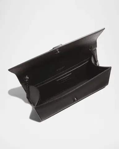 Saint Laurent Kate Medium YSL Crossbody Bag in Grained Leather | Thumbnail 5 Saint Laurent Kate Medium YSL Crossbody Bag in Grained Leather | Thumbnail 5