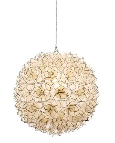 Neiman Marcus Capiz-Shell 1-Light Pendant | Thumbnail 2 Neiman Marcus Capiz-Shell 1-Light Pendant | Thumbnail 2