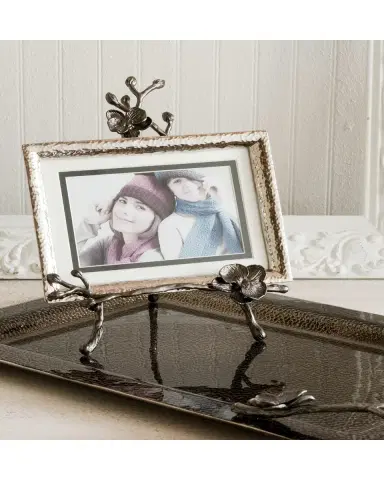 Michael Aram Black Orchid Easel Photo Frame | Thumbnail 2 Michael Aram Black Orchid Easel Photo Frame | Thumbnail 2
