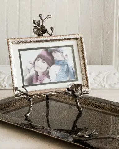 Michael Aram Black Orchid Easel Photo Frame | Thumbnail 1 Michael Aram Black Orchid Easel Photo Frame | Thumbnail 1