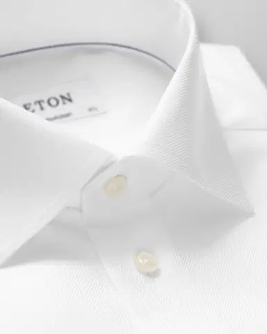 Eton Contemporary-Fit Cavalry Twill Dress Shirt | Thumbnail 2 Eton Contemporary-Fit Cavalry Twill Dress Shirt | Thumbnail 2