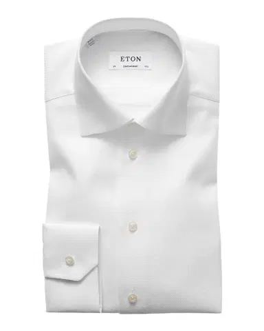 Eton Contemporary-Fit Cavalry Twill Dress Shirt | Thumbnail 1 Eton Contemporary-Fit Cavalry Twill Dress Shirt | Thumbnail 1