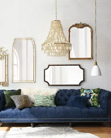 Neiman Marcus Melissa 3-Light Chandelier | Thumbnail 1 Neiman Marcus Melissa 3-Light Chandelier | Thumbnail 1