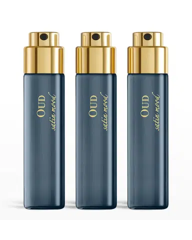 Maison Francis Kurkdjian OUD satin mood Eau de Parfum Travel Spray Refills, 3 x 0.37 oz. | Thumbnail 2 Maison Francis Kurkdjian OUD satin mood Eau de Parfum Travel Spray Refills, 3 x 0.37 oz. | Thumbnail 2