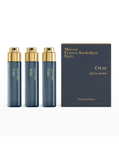 Maison Francis Kurkdjian OUD satin mood Eau de Parfum Travel Spray Refills, 3 x 0.37 oz. | Thumbnail 3 Maison Francis Kurkdjian OUD satin mood Eau de Parfum Travel Spray Refills, 3 x 0.37 oz. | Thumbnail 3