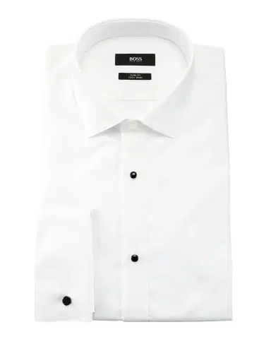 BOSS Bib-Front Tuxedo Shirt | Thumbnail 1 BOSS Bib-Front Tuxedo Shirt | Thumbnail 1