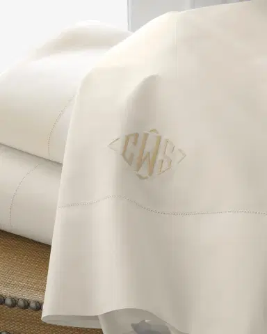 Matouk Positano Hemstitch Flat Sheet, TWIN | Thumbnail 1 Matouk Positano Hemstitch Flat Sheet, TWIN | Thumbnail 1