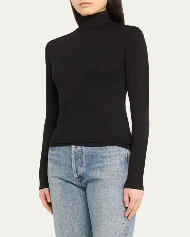 MAJESTIC FILATURES Soft Touch Mock Turtleneck Top | Thumbnail 4 MAJESTIC FILATURES Soft Touch Mock Turtleneck Top | Thumbnail 4
