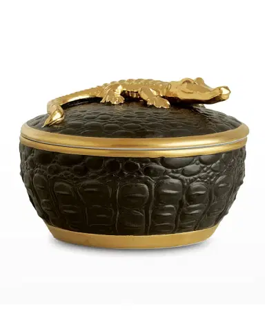 L 'Objet Gold Crocodile Candle | Thumbnail 2 L 'Objet Gold Crocodile Candle | Thumbnail 2
