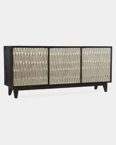 Hooker Furniture Shimmer Three-Door Credenza | Thumbnail 4 Hooker Furniture Shimmer Three-Door Credenza | Thumbnail 4