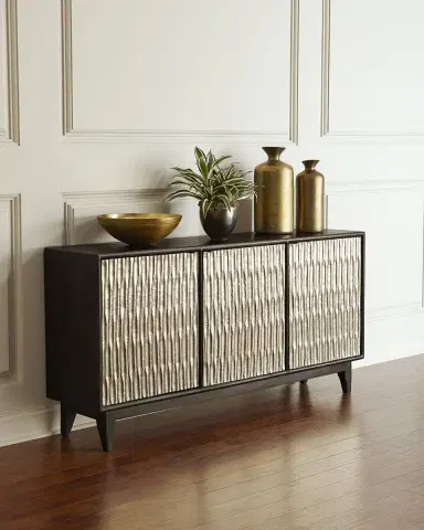 Hooker Furniture Shimmer Three-Door Credenza | Thumbnail 1 Hooker Furniture Shimmer Three-Door Credenza | Thumbnail 1