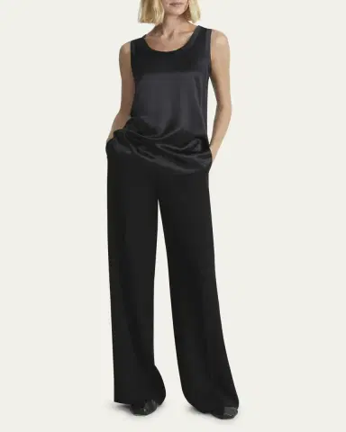 Lafayette 148 New York Perla Luxe Reversible Silk Charmeuse Shell | Thumbnail 2 Lafayette 148 New York Perla Luxe Reversible Silk Charmeuse Shell | Thumbnail 2