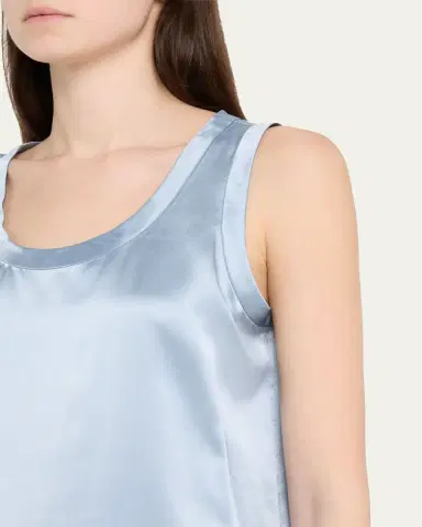 Lafayette 148 New York Perla Luxe Reversible Silk Charmeuse Shell | Thumbnail 13 Lafayette 148 New York Perla Luxe Reversible Silk Charmeuse Shell | Thumbnail 13