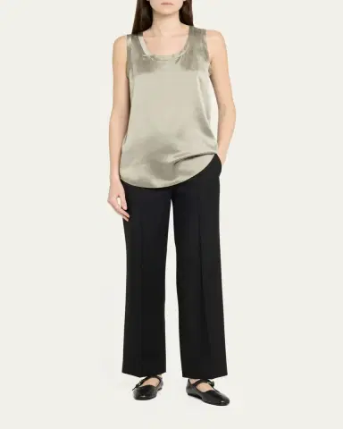 Lafayette 148 New York Perla Luxe Reversible Silk Charmeuse Shell | Thumbnail 14 Lafayette 148 New York Perla Luxe Reversible Silk Charmeuse Shell | Thumbnail 14