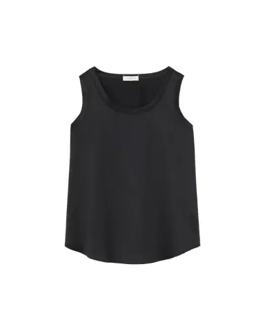 Lafayette 148 New York Perla Luxe Reversible Silk Charmeuse Shell | Thumbnail 1 Lafayette 148 New York Perla Luxe Reversible Silk Charmeuse Shell | Thumbnail 1