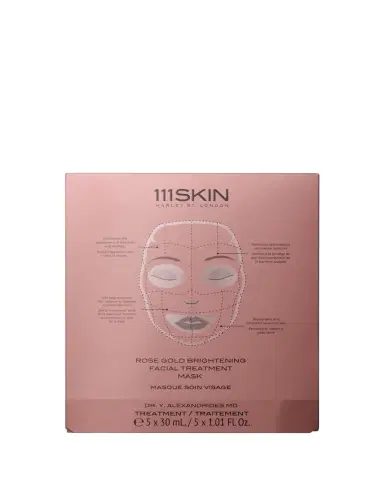 111SKIN Rose Gold Brightening Facial Treatment Mask Box, 5 Count | Thumbnail 1 111SKIN Rose Gold Brightening Facial Treatment Mask Box, 5 Count | Thumbnail 1