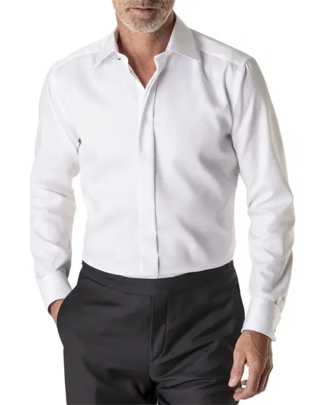 Men 's Slim Fit Diamond Weave Formal Shirt Men 's Slim Fit Diamond Weave Formal Shirt