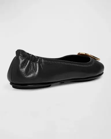 Tory Burch Minnie Travel Leather Ballet Flats | Thumbnail 2 Tory Burch Minnie Travel Leather Ballet Flats | Thumbnail 2