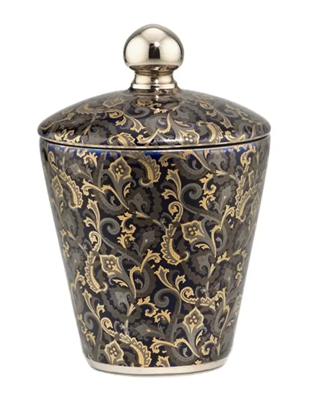 Multicolor Paisley Royal Eagle Black Candle Multicolor Paisley Royal Eagle Black Candle