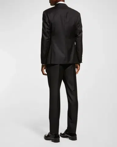 Emporio Armani Super 130s Wool Two-Piece Tuxedo | Thumbnail 4 Emporio Armani Super 130s Wool Two-Piece Tuxedo | Thumbnail 4