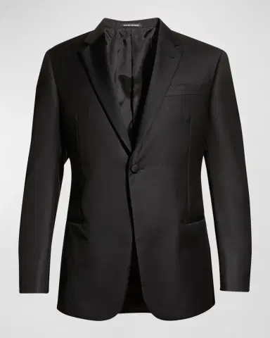 Emporio Armani Super 130s Wool Two-Piece Tuxedo | Thumbnail 5 Emporio Armani Super 130s Wool Two-Piece Tuxedo | Thumbnail 5