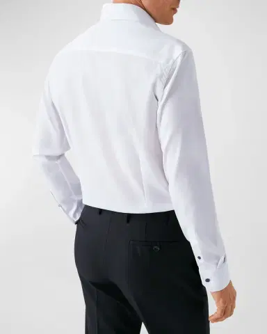 Eton Men's Slim Fit Twill Dress Shirt | Thumbnail 3 Eton Men's Slim Fit Twill Dress Shirt | Thumbnail 3